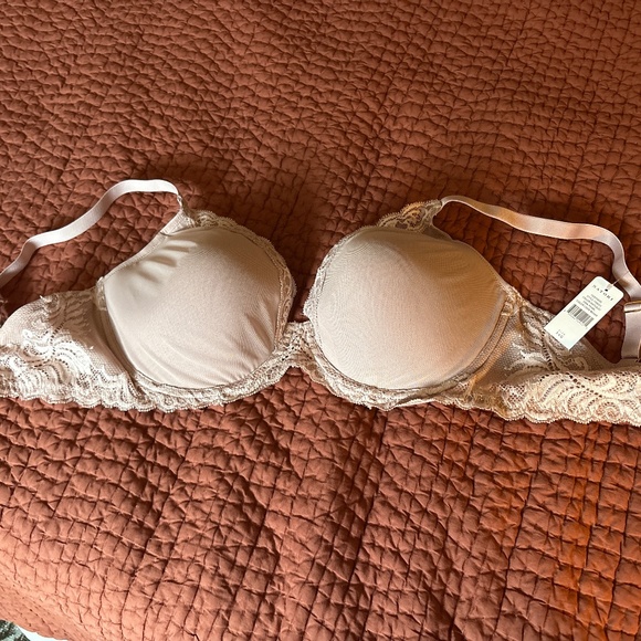 NWT Natori Feathers Bra 34G Pink Pearl - Picture 1 of 2
